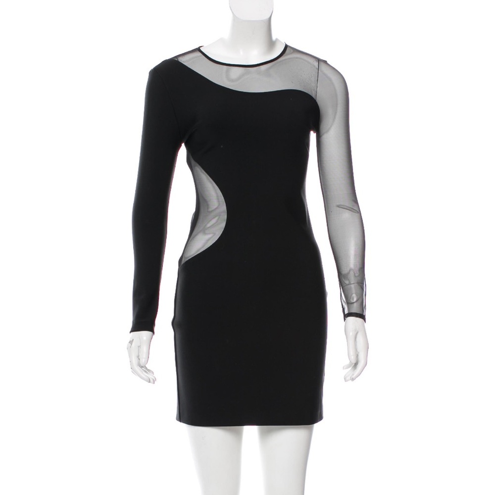 Mugler body on dress NWT